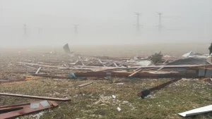 Торнадо в округе Тазевелл, Кристиан и Мейкон. США