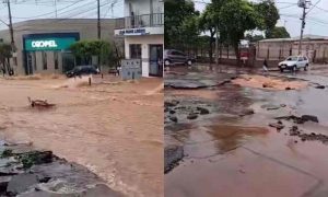 Наводнение Штат Минас-Жерайс. Бразилия