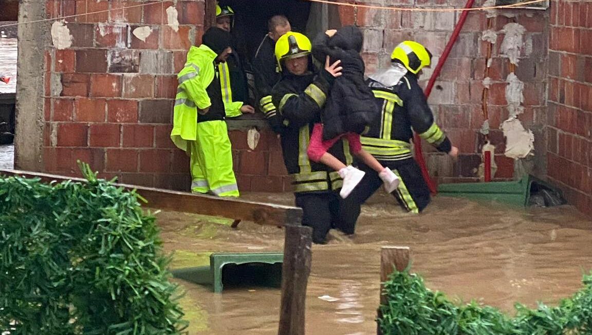 Наводнение в Косово. 7 января 2026