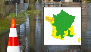 Атмосферный циклон Ингрид. Бретань, Франция