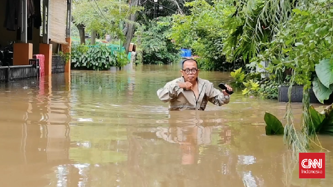 Наводнение в Тангеранг. Индонезия