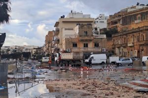 Средиземноморский циклон «Гарри» обрушился на Мальтийские острова