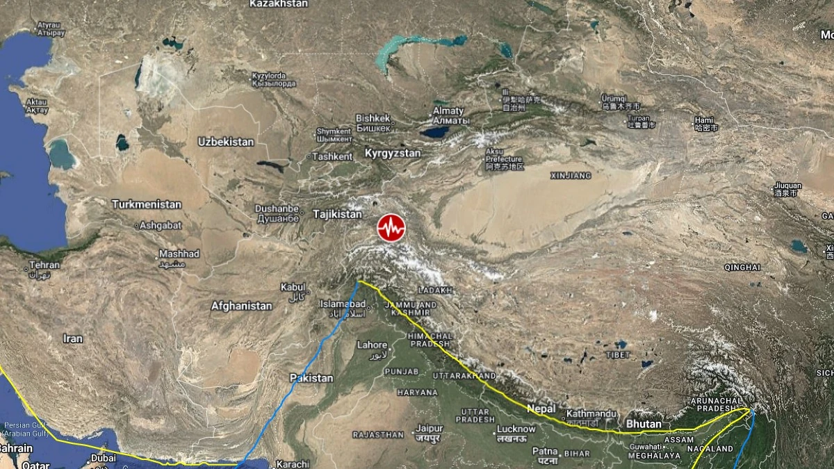 Землетрясение магнитудой 5.6 в Гилгит-Балтистан