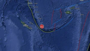 Землетрясение магнитудой 6.0 в Новой Каледонии