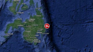 землетрясение магнитудой 6,4 произошло на острове Минданао