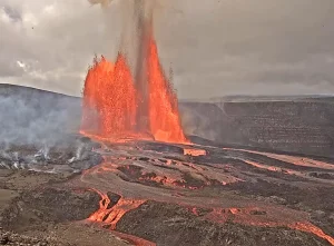 Извержение вулкана Килауэа на Гаваях