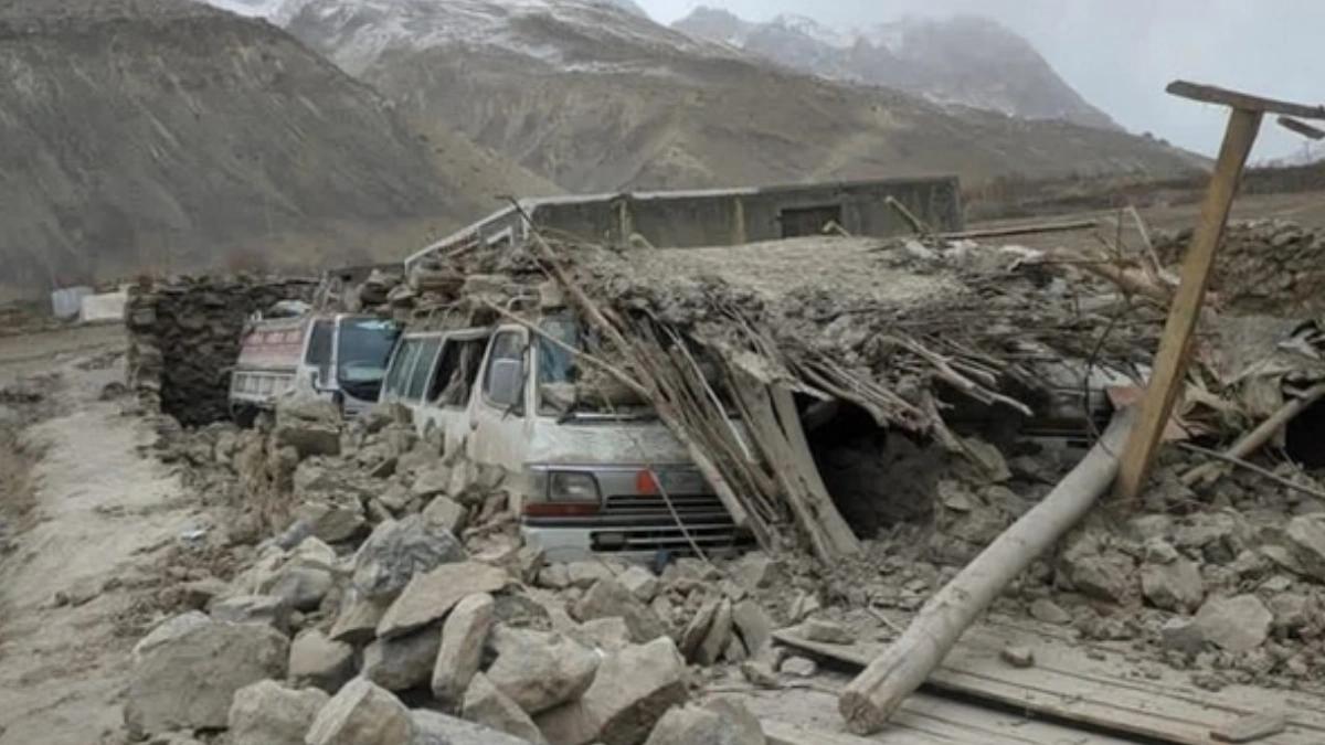 Землетрясение магнитудой 5.6 в Пакистане, регион Гилгит-Балтистан