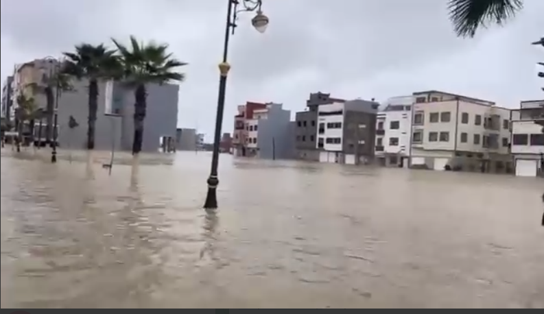 Наводнения в Ксар-эль-Кебир. Марокко. 28 января 2026